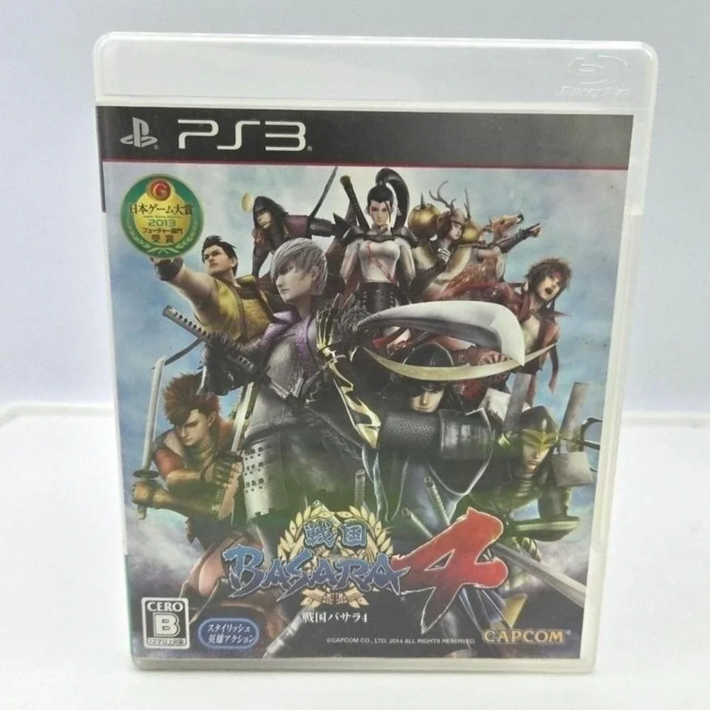 Sengoku Basara 4 - PS3 (Japan Import NTSC-J, Cero B) CIB